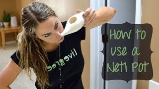 How to Use a Neti Pot [upl. by Molly]