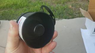 BOOM BLASTERS HORN REVIEW makes 4 sounds WIRELESS REMOTE [upl. by Edyak]