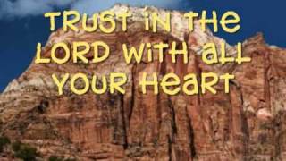 Trust In the Lord  Proverbs 35 amp 6 [upl. by Nysilla]