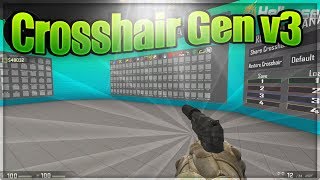 CSGo  CROSSHAIR GENERATOR v3 [upl. by Ricky]