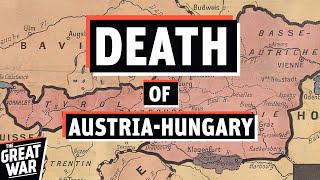 The End of AustriaHungary Treaty of SaintGermain 1919 [upl. by Alleirbag737]