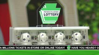 Pennsylvania Lottery Drawing 4 January 12 2022 [upl. by Eurydice]