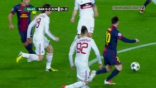 FC Barcelona vs AC Milan 40 Highlights with English Commentary UCL 201213 [upl. by Bethanne]