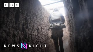 Inside Ukraine’s war frontlines against Russia in Donbas  BBC Newsnight [upl. by Enirbas]