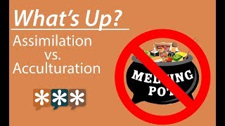 Whats Up – Assimilation vs Acculturation [upl. by Manly]