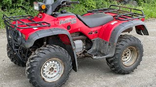 Honda foreman 400 test drive and review [upl. by Grounds]