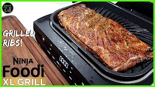 NINJA FOODI XL GRILL GRILLED RIBS  Ninja Foodi XL Grill Recipes [upl. by Errecart195]