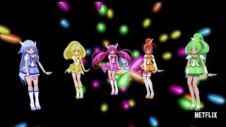 Glitter Force  Music Video  quotLucky Girlquot [upl. by Einhoj74]