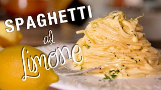 Spaghetti al Limone  Classic Lemon Pasta Recipe  The Pasta Queen [upl. by Adnical]