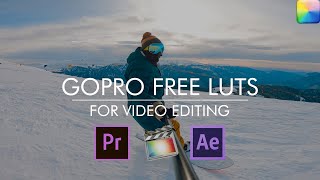 10 FREE GoPro LUTs  Cinematic Luts  GoPro Color Grading  GoPro Color Grading in Premiere Pro [upl. by Allis746]