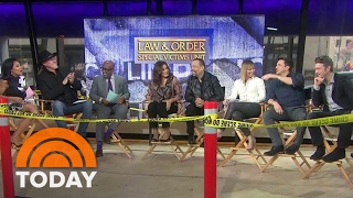 Mariska Hargitay IceT ‘Law amp Order SVU’ Stars Celebrate Its 400th Episode  TODAY [upl. by Kabab]