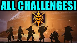 Destiny 2 ALL Deep Stone Crypt Raid Challenges  Complete Guides  Beyond Light [upl. by Astera483]