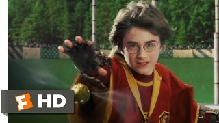 Harry Potter and the Sorcerers Stone 45 Movie CLIP  Catching the Snitch 2001 HD [upl. by Anayra]