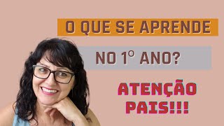 O que se aprende no 1º ano [upl. by Beller]