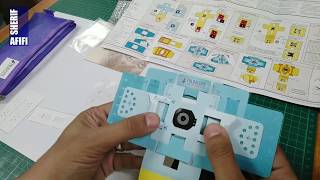 Foldscope assembly  How to assemble Foldscope [upl. by Legna]