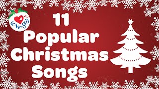 Top 11 Christmas Songs with Lyrics 2024 🎅 [upl. by Shushan420]