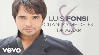 Luis Fonsi  Cuando Me Dejes De Amar Official Audio [upl. by Rafaellle]