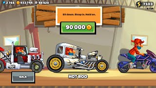 Hill Climb Racing 2  HOT ROD Update Walkthrough Gameplay [upl. by Akeem597]