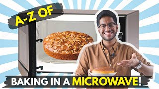 How To Bake Cake In Microwave Convection Oven  How To PreHeat Convection Microwave DETAILED GUIDE [upl. by Cnahc]