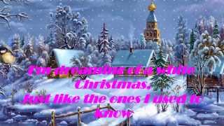 Bing Crosby  White Christmas with Lyrics 1080p HD [upl. by Santini]