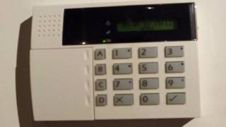 Reset the code on the Scantronic 9751 Alarm System [upl. by Columbine]