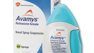 Avamys Nasal spray [upl. by Blanka]