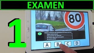 Code de la route 2024 1  Examen [upl. by Eimmac]