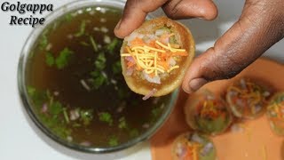 Pani puri in Kannada  ಪಾನಿಪುರಿ  ಗೊಲ್ ಗಪ್ಪಾ  Golgappa Recipe in Kannada  Rekha Aduge [upl. by Laved400]