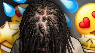 HOW TO RETWIST DREADS  EASY STEP BY STEP [upl. by Ycrem]