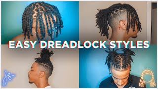 Easy Dreadlocks Styles 2021  Hightop Dreadlock Styles  How To Dreadlock Styles [upl. by Ahterahs831]