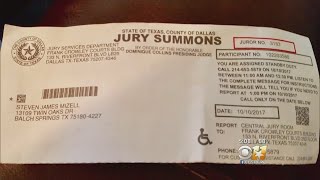 Dallas Jury Duty Letters Arrive A Day Before Court [upl. by Garlaand]