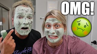 CRAZIEST SKIN MASK EVER Green Mask Pore Cleansing Stick [upl. by Hoffer]