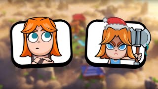 ALL Valkyrie Emotes In Clash Royale [upl. by Eecyac]