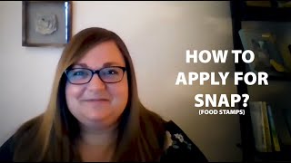 How Do I Apply For SNAP [upl. by Sirron]