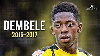 Ousmane Dembélé  Skills amp Goals 20162017 [upl. by Eustashe]