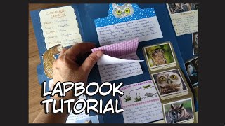 LAPBOOK  Tutorial [upl. by Edla145]