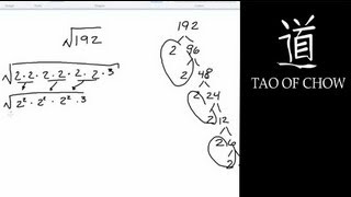 Converting Entire Radicals to Mixed Radicals [upl. by Cordova]