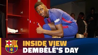 BEHIND THE SCENES 24 hours with Ousmane Dembélé [upl. by Baten]