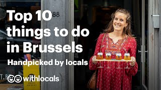 The BEST things to do in Brussels 🇧🇪🍻  Handpicked by the locals Brussels cityguide [upl. by Dennett]