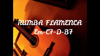 Slow Rumba Flamenco backing track Em [upl. by Dud]