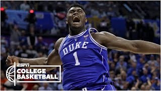 Zion Williamson scores 31 in Dukes win vs North Carolina  College Basketball Highlights [upl. by Lamrert]