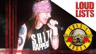 12 Unforgettable Axl Rose Onstage Moments [upl. by Aehcsrop439]