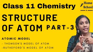 Structure Of atom Class 11 Chemistry Chapter 2 Part3 [upl. by Eilasor]