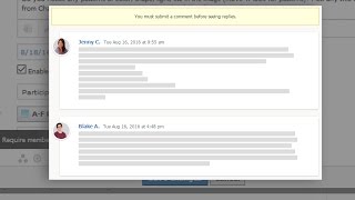 Schoology Discussions  Part 2 [upl. by Ecirad802]