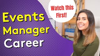 EVENTS MANAGER CAREER  What to Know Before Choosing this Career [upl. by Dahlstrom6]