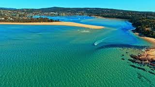 Merimbula NSW South Coast Drone Video [upl. by Kohn]