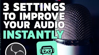 BEST AUDIO SETTINGS FOR STREAMLABS OBS  3 EASY AUDIO FIXES [upl. by Katy]