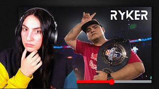 EL GOAT  REACCIÓN A ACZINO ft RYKER [upl. by Suk402]