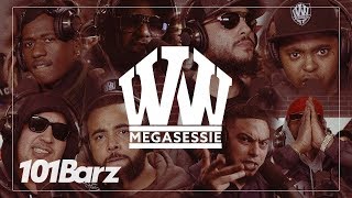 WILDE WESTEN  Megasessie  101Barz [upl. by Airyt224]