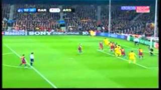 Barcelona vs Arsenal 31 Champions League HIGHLIGHTS 20102011  382011 [upl. by Echikson]